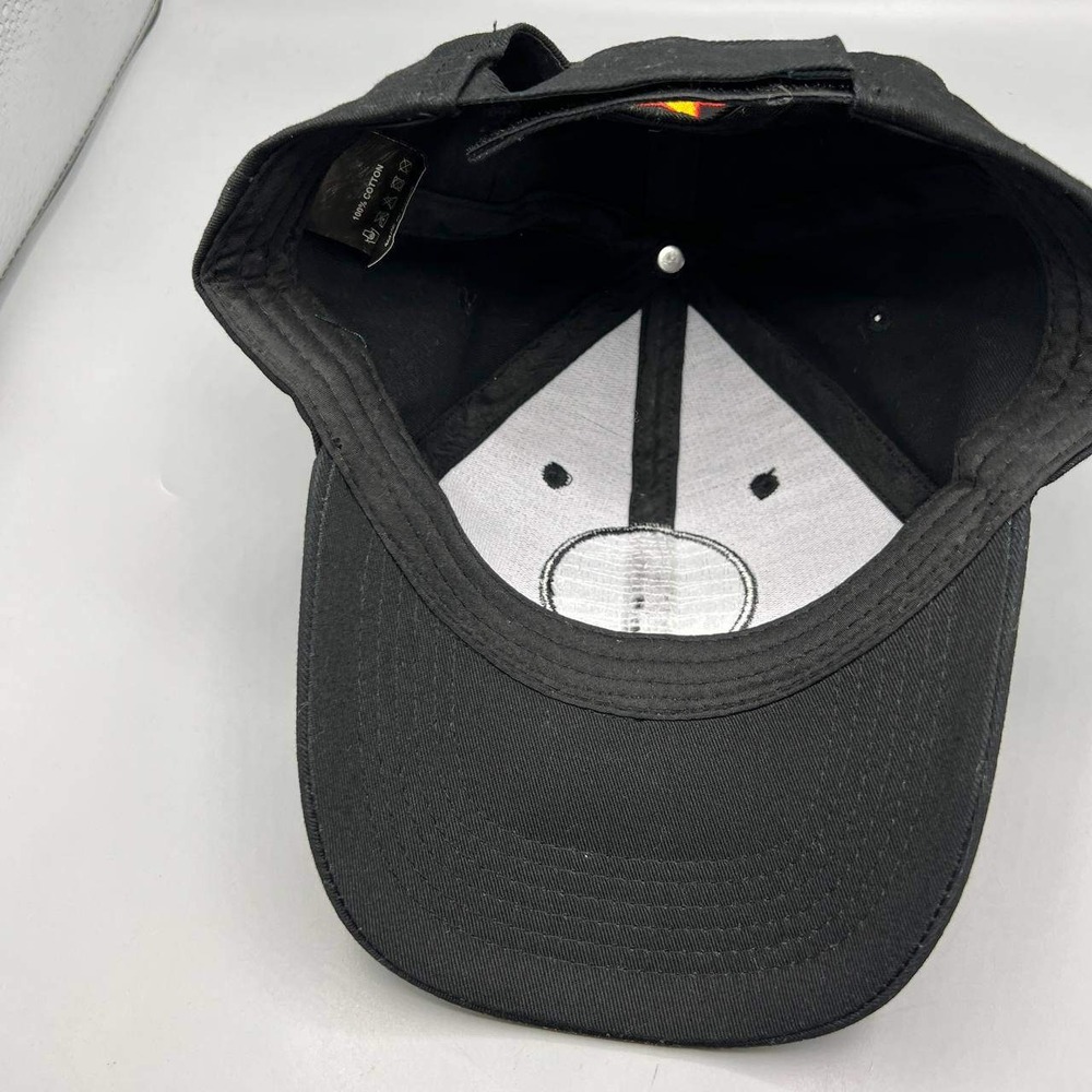 Jurassic Park World Dinosaur Hat Men Black Embroidered Logo Strap Back Cap‎ - Picture 2 of 8